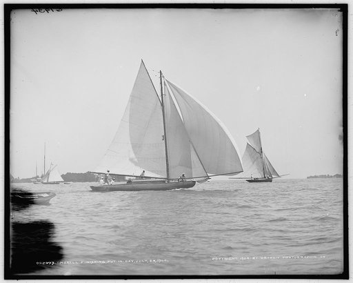 Murell finishing, Put-in-Bay, July 20, 1904