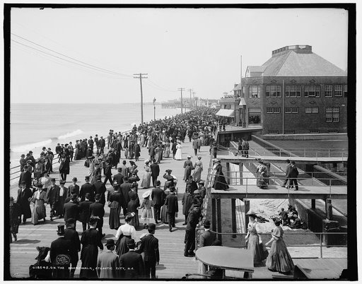 The Boardwalk, Atlantic City, N.J.