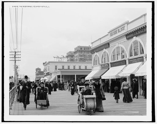 The Boardwalk, Atlantic City, N.J.
