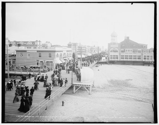 North on the Boardwalk, Atlantic City, N.J.