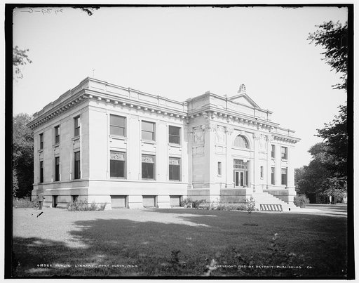 Public library, Port Huron, Mich.