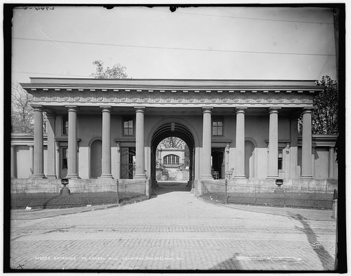 Entrance to Laurel Hill Cemetery, Philadelphia, Pa.