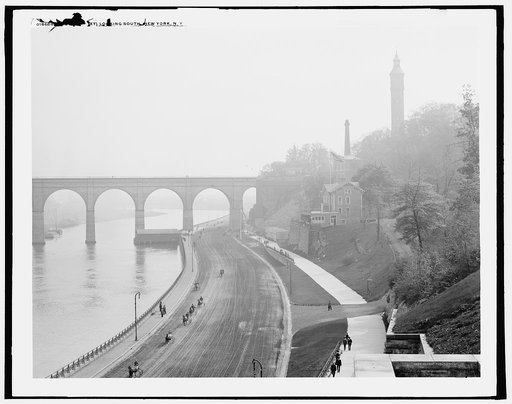 The Speedway looking south, New York, N.Y.