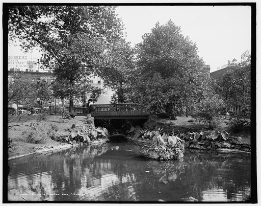 Bridge in Monument Park, Cleveland, O[hio
