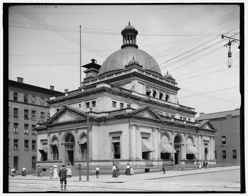 Post Office, Pittsburg, north side, Pa.