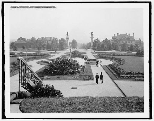 Entrance to Highland Park, Pittsburgh, Pa.