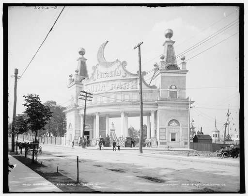 Entrance to Luna Park, Pittsburg, Pa.