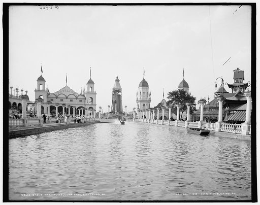 Shoot the Chutes, Luna Park, Pittsburg [sic], Pa.