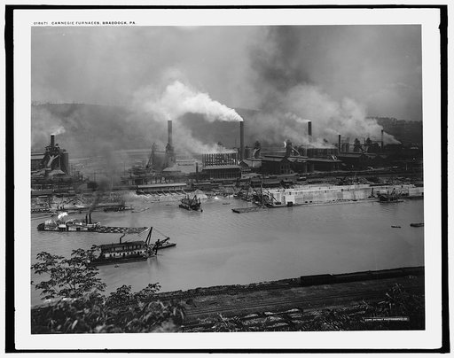 Carnegie furnaces, Braddock, Pa.