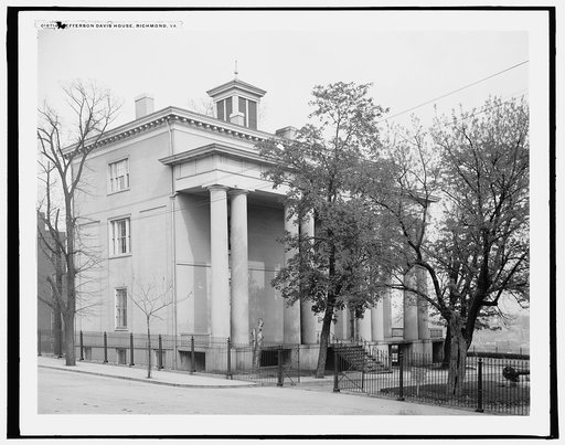 Jefferson Davis house [i.e. Confederate Museum], Richmond, Va.