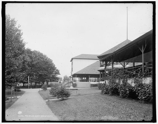 The Pavilion, Summit Park, Utica [i.e. Oriskany], N.Y.