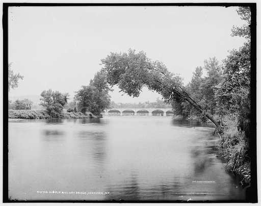 U. & M.V. railway bridge, Herkimer, N.Y.