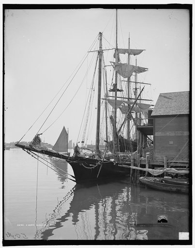 A Wharf, Gloucester, Mass.