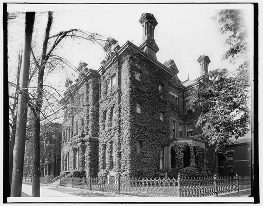 Residence of Russel [sic] A. Alger, side view, Detroit, Mich.