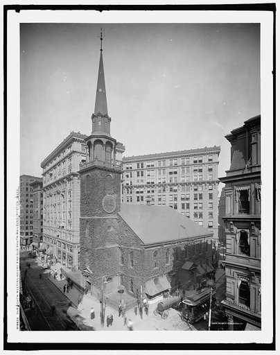 Old South Meeting House and Old South Building, Boston, Mass.
