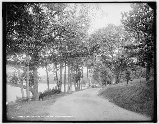 Along the shore at Alton Bay, Lake Winnipesaukee, N.H.