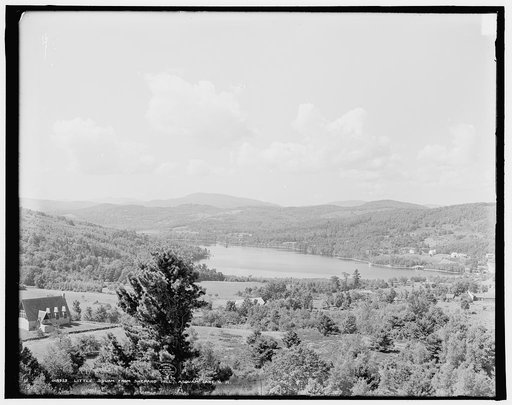 Little Squam from Shepard Hill, Asquam [i.e. Squam] Lake, N.H.