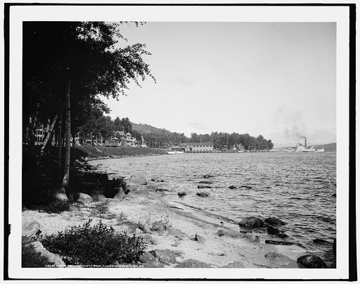 Weirs from Endicott Rock, Lake Winnipesaukee, N.H.
