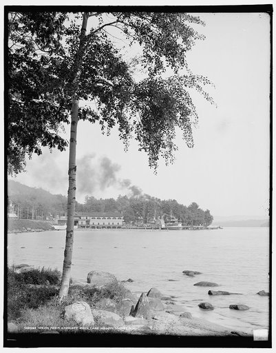 The New Hotel Weirs, Lake Winnipesaukee, N.H.