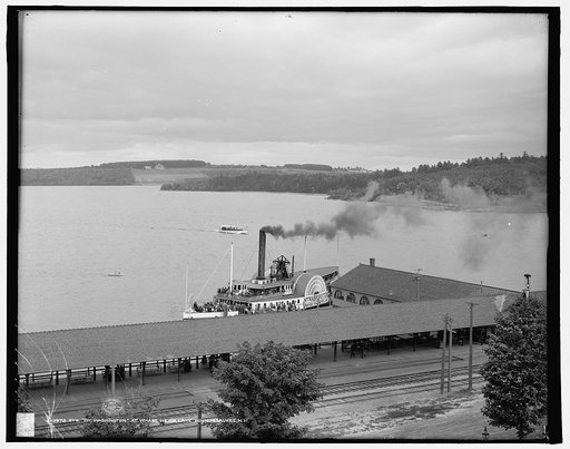 Str. Mt. Washington at wharf, Weirs, Lake Winnipesaukee, N.H.