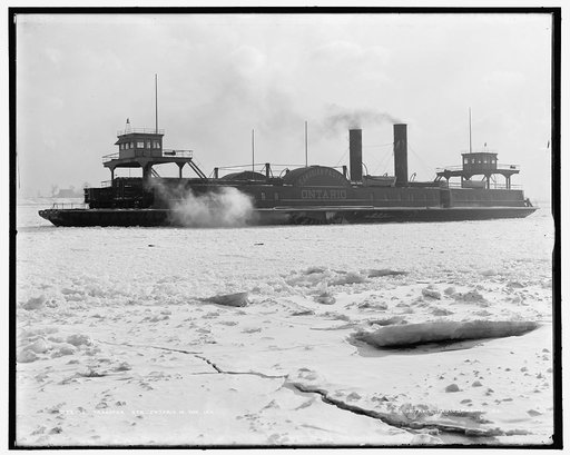 Transfer Str. Ontario in the ice