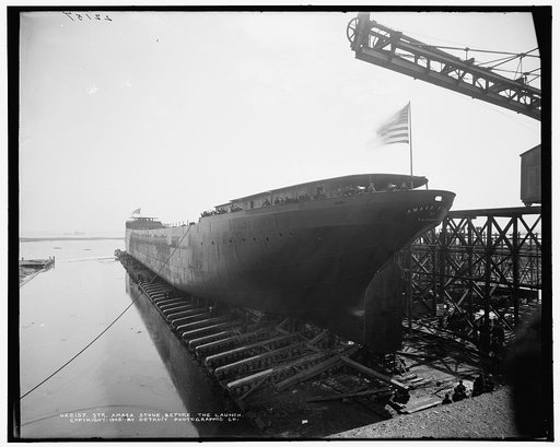 Str. Amasa Stone, before the launch