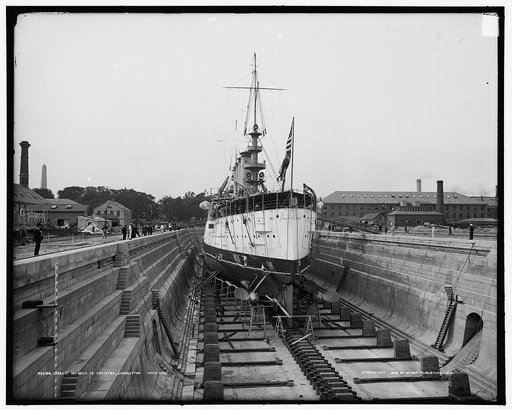 Largest drydock in country, Charlestown Navy Yard