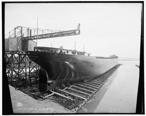 S.S. Harry Coulby on the ways