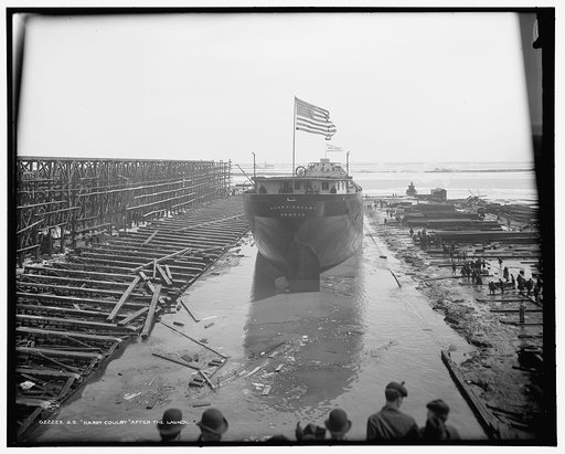 S.S. Harry Coulby after the launch