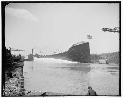Launch of the S.S. James Laughlin