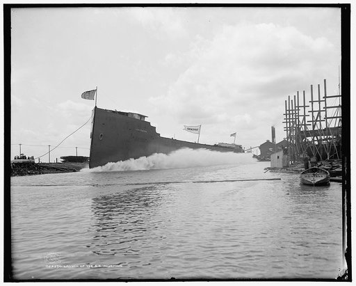 Launch of the S.S. Ishpeming