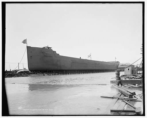 S.S. Ishpeming on the ways