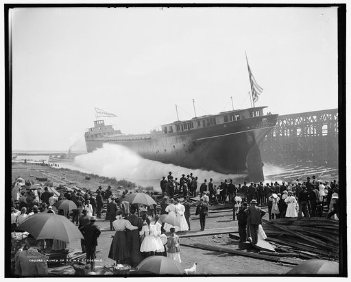 Launch of S.S. W.E. Fitzgerald