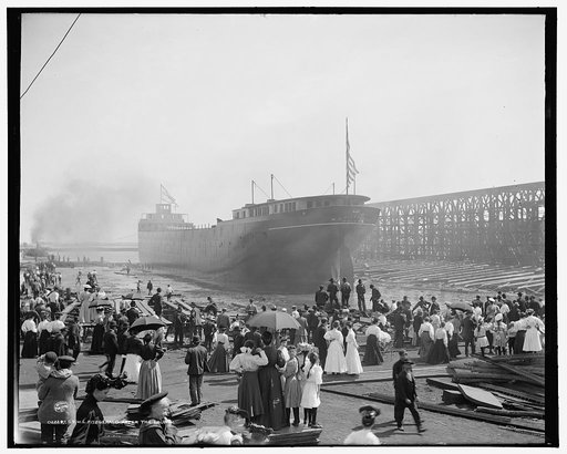 S.S. W.E. Fitzgerald after the launch