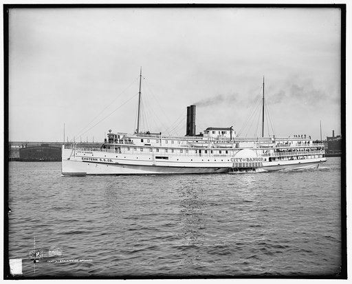 Str. City of Bangor, [Eastern Steamship Company