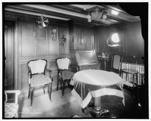 Owners' cabin, S.S. J.H. Sheadle