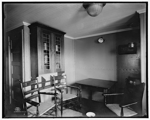 Crew's sitting room, S.S. J.H. Sheadle