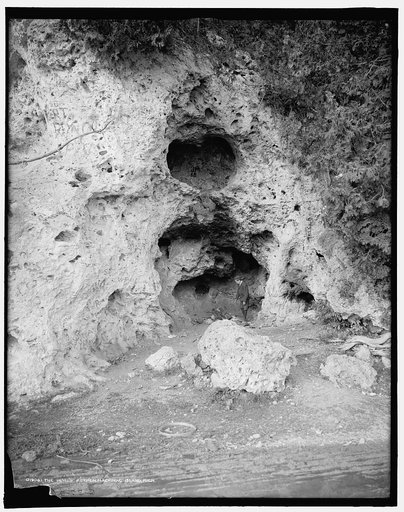 The Devil's Kitchen, Mackinac Island, Mich.