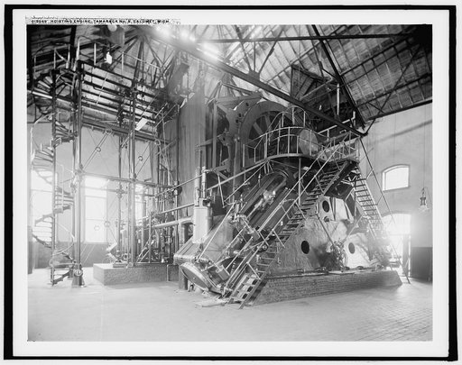 Hoisting engine, Tamarack No. 5, Calumet, Mich.