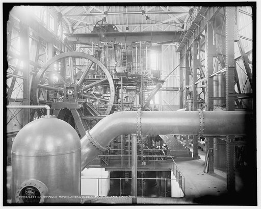 12,000 H.P. compound pump, Calumet and Hecla stamp mill, Lake Linden, Mich.