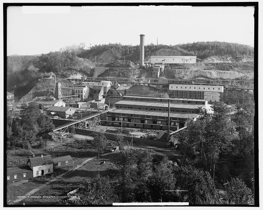 A Modern smelter, Hancock, Mich.
