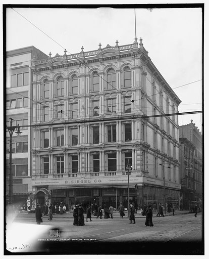 B. Siegel Company's store, Detroit, Mich.