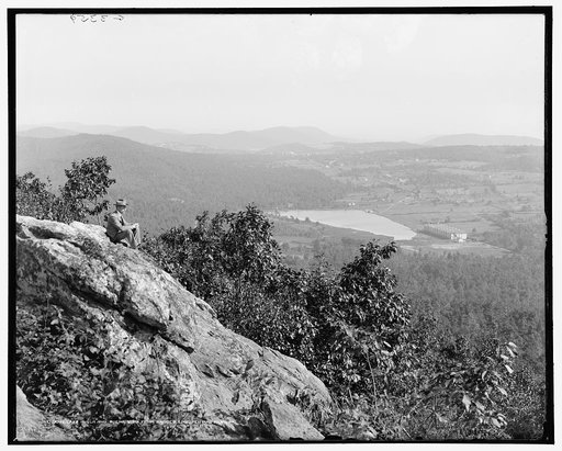 Lake Royer and Buena Vista from Ragged Edge, Pen Mar Park, Md.