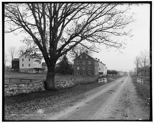 Main St., Shaker Village, Pittsfield [i.e. Hancock], Mass.