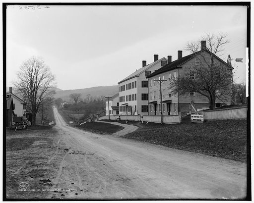 Homes of the Shakers, Pittsfield [i.e. Hancock], Mass.