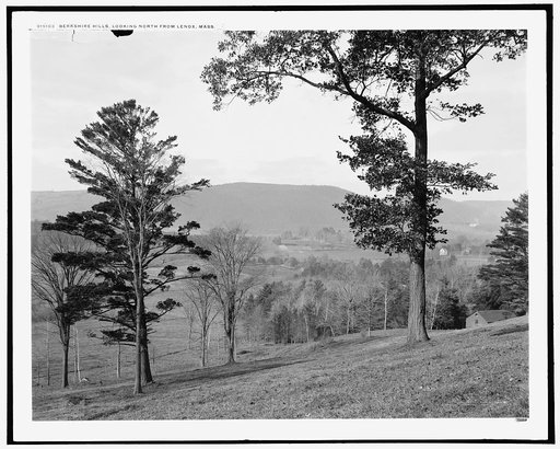 Berkshire Hills, looking north from Lenox, Mass.
