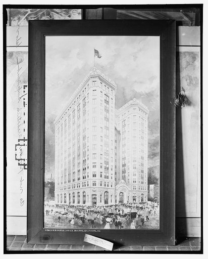 B. & O. R.R. [i.e. Baltimore and Ohio Railroad] Co. office building, Baltimore, Md.