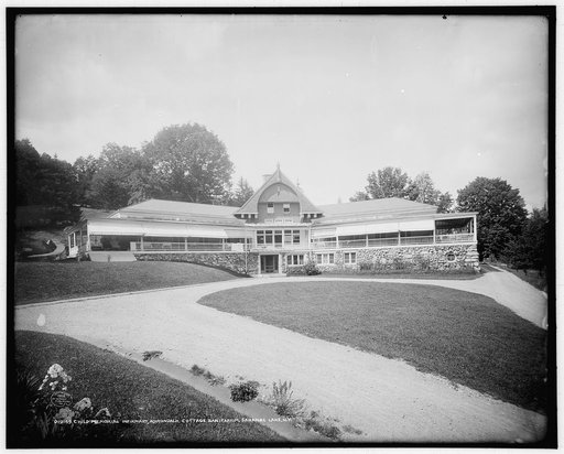Child Memorial Infirmary, Adirondack Cottage Sanatarium, Saranac Lake, N.Y.