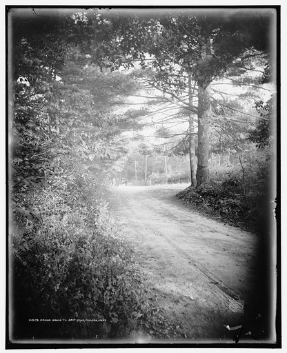 Cross roads to Spot Pond, Malden, Mass.