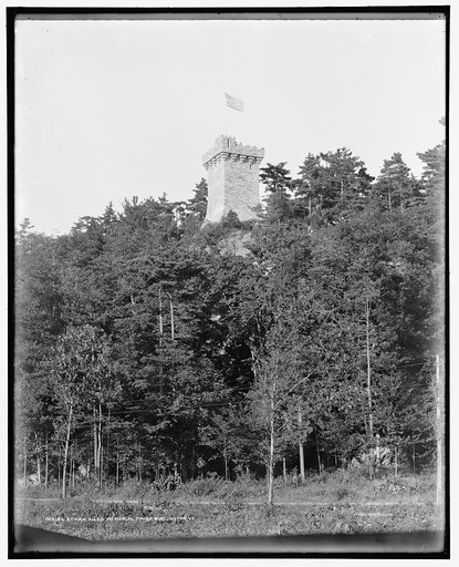 Ethan Allen memorial tower, Burlington, Vt.